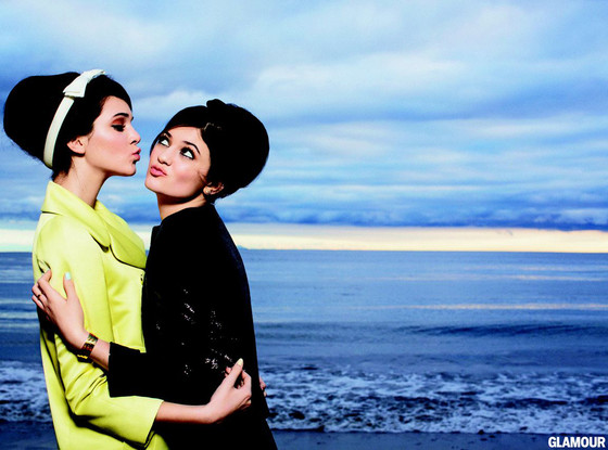 Kendall Jenner, Kylie Jenner, Glamour Magazine Kendall Jenner, Kylie Jenner, Glamour Magazine